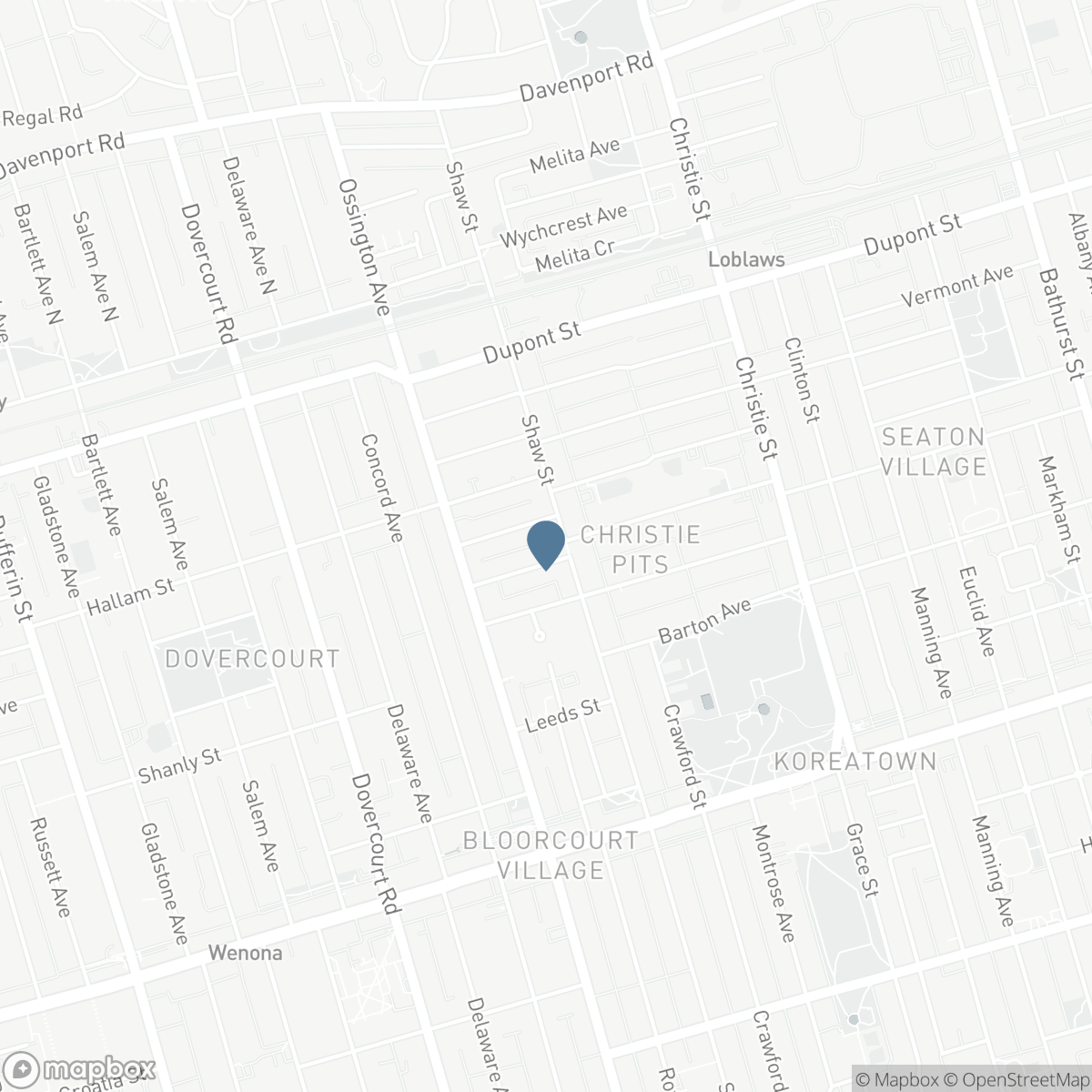 964 SHAW STREET, Toronto, Ontario M6G 3M7